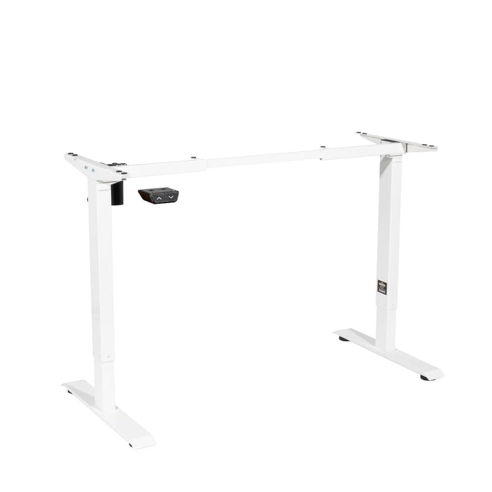 Dellonda Single Motor Ultra-Quiet Adjustable-Height Desk Frame 70kg Capacity