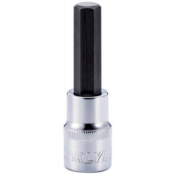 Carlyle Tools Socket - Hex Metric Standard - 1/2In. Dr - 12 mm