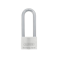 Abus Mechanical 64TI/50mm TITALIUM™ Padlock 80mm Long Shackle