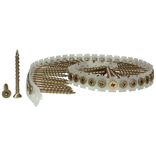 Senco DuraSpin® Collated Screws Flooring/Wood SQ2 4.5 x 60mm (Pack 1000) Senco - Town Tools