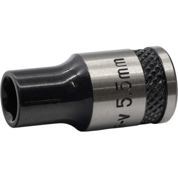Sealey 1/4"Dr Socket 5.5mm (Black Series)