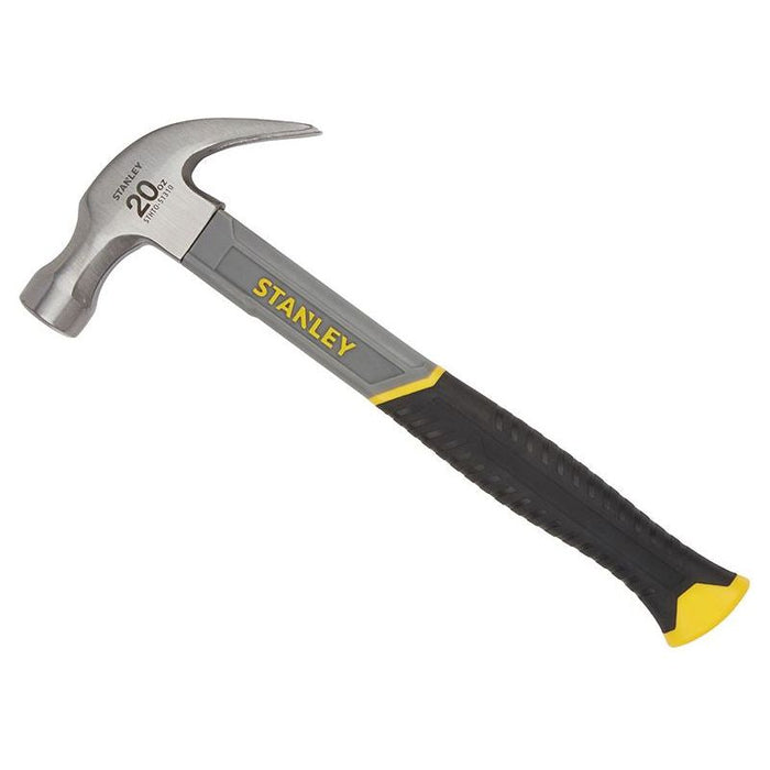Stanley® Hand Tools Curved Claw Hammer Fibreglass Shaft 570g (20oz) STANLEY® Hand Tools - Town Tools