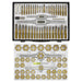Sealey Metric & SAE/Imperial Hexagonal Tap & Die Set 86pc AK3086HIM Sealey - Town Tools 