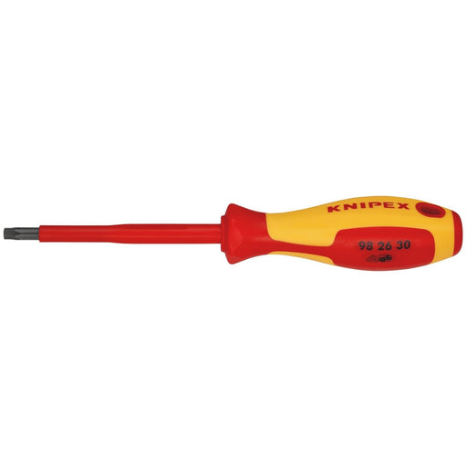 Draper Knipex 98 26 30 VDE Insulated Torx Screwdriver TX30 x 100mm Draper - Town Tools