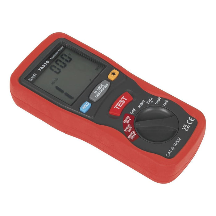 Sealey Digital Insulation Tester TA319 Sealey - Town Tools 