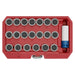 Sealey Locking Wheel Nut Key Set 21pc Audi SX218 Sealey - Town Tools 