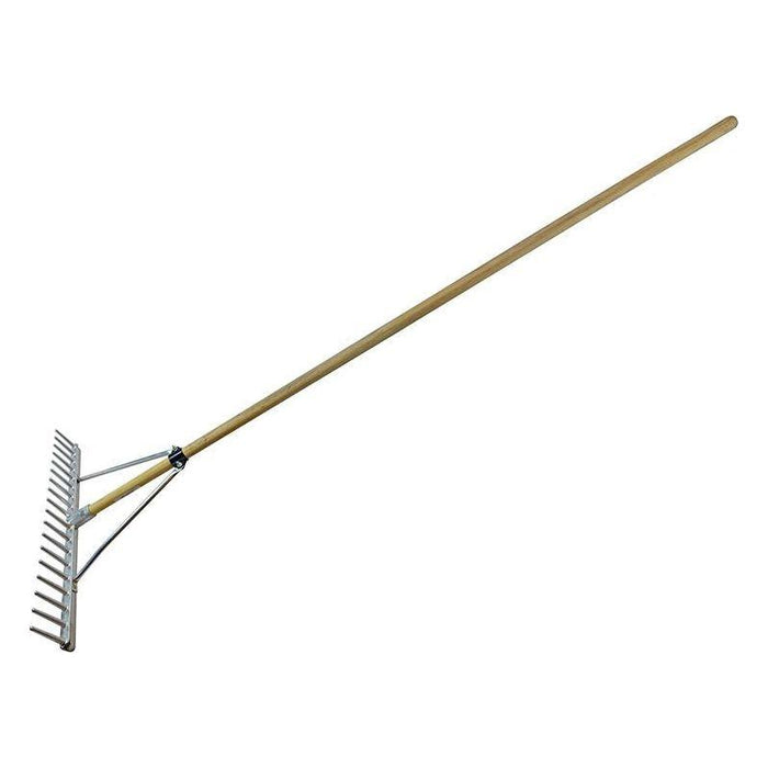 Faithfull Aluminium Landscape Rake Complete With Handle Faithfull - Town Tools