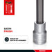 Teng Tools 1/2" Long Hex Bit Socket Metric 10mm Teng Tools - Town Tools 