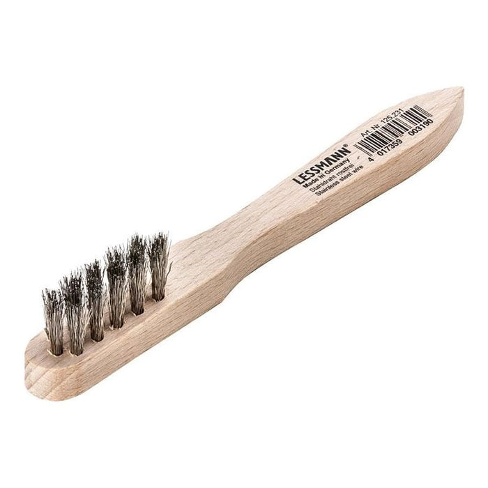 Lessmann Spark Plug Brush 3 Row Stainless Steel Wire Lessmann - Town Tools