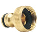 Draper Brass Garden Hose Tap Connector, 3/4" 36198 Draper - Town Tools 