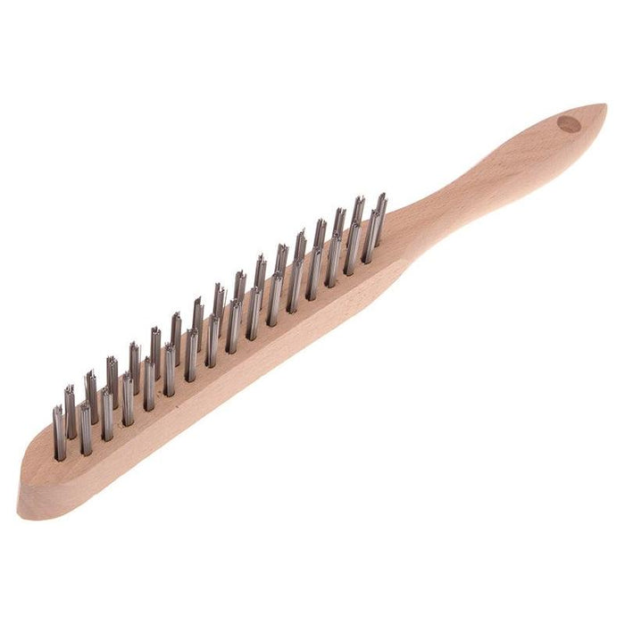 Faithfull 680/2 Heavy-Duty Scratch Brush - 2 Row Faithfull - Town Tools
