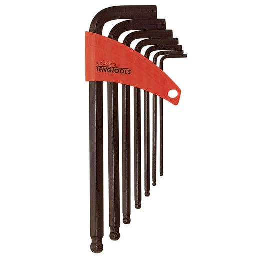 Teng Tools Ball Point Hex Key Set 7 Pieces Teng Tools - Town Tools 