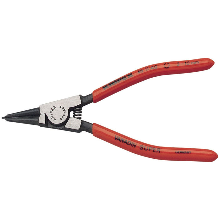 Draper Knipex 46 11 A0 SBE A0 Straight External Circlip Pliers, 3 - 10mm 81022 Draper - Town Tools 