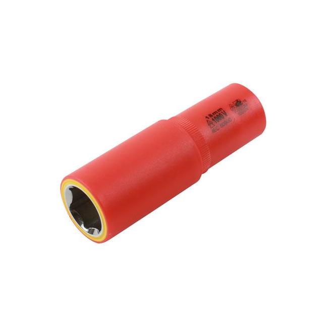 Laser Deep Insulated Socket 1/2"D 18mm 7956 Laser - Town Tools 