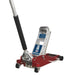 Premier Low Profile Aluminium Trolley Jack with Rocket Lift 2.5 Tonne Sealey Premier - Town Tools 