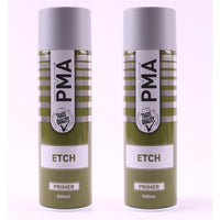 2X Autotek Professional Acid Etch Primer Aerosol 500Ml For Aluminium
