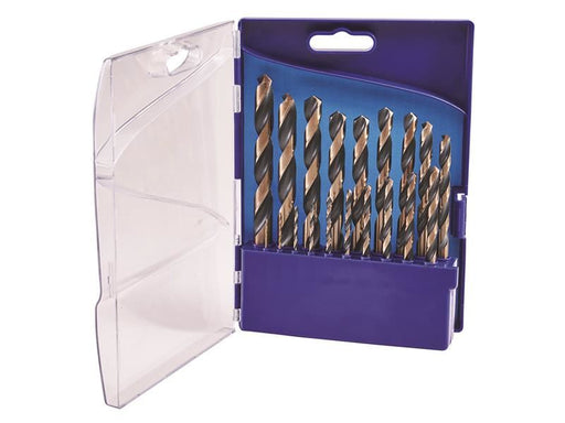 Faithfull Professional HSS Jobber Drill Bit Set, 19 Piece (1 - 10mm) Faithfull - Town Tools