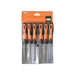 Bahco 1-476 ERGO™ File Set 6 Piece 100mm (4in) Bahco - Town Tools
