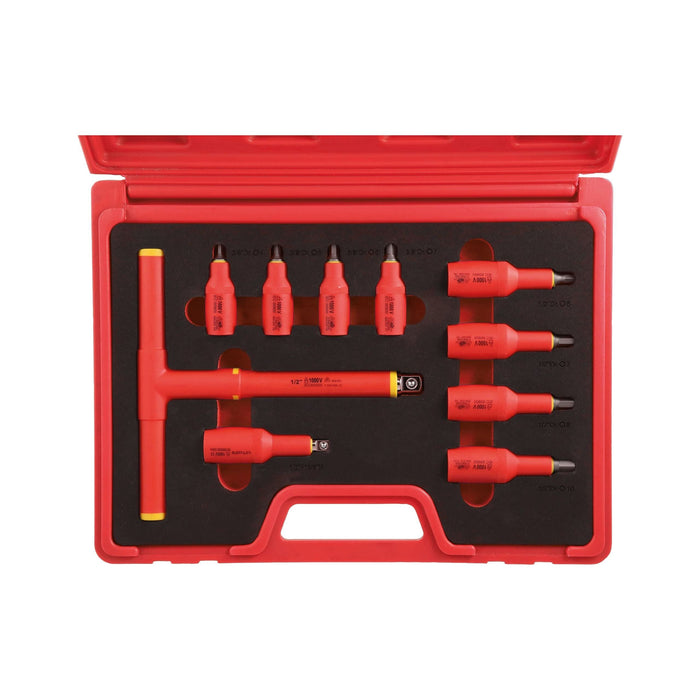 Laser Insulated Socket Hex Bit Set 10pc 8561 Laser - Town Tools 