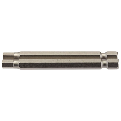 Draper Hexagonal Insert Bit, 5mm, 1/4" Hex, 75mm Long (Pack of 2) 64322 Draper - Town Tools 