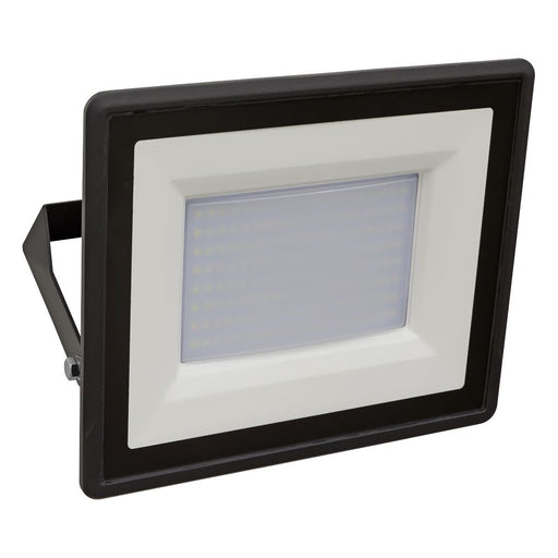 Sealey Extra Slim Floodlight with Wall Bracket 100W SMD LED LED115 Sealey - Town Tools 