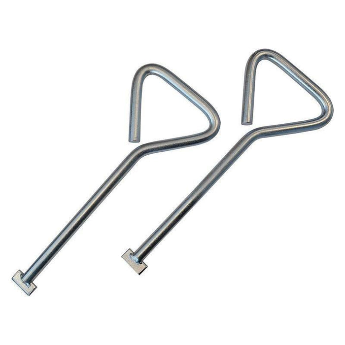 Faithfull Manhole Keys 320mm (12.1/2in) (Pack 2) Faithfull - Town Tools