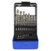 Sealey HSS Split Point Fully Ground Drill Bit Set 19pc Metric AK47191 Sealey - Town Tools 