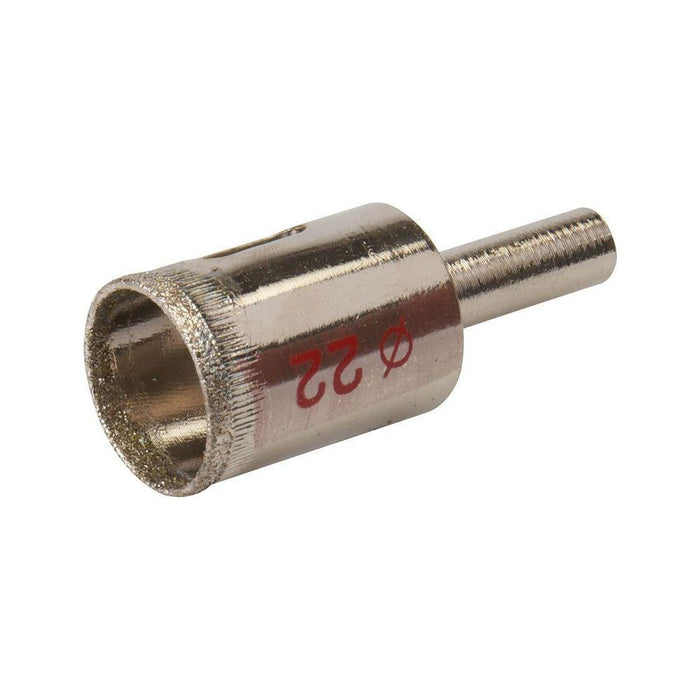 Silverline Diamond Dust Holesaw 22mm Silverline - Town Tools 