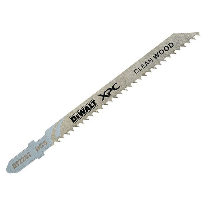Dewalt Power Tools XPC HCS Wood Jigsaw Blades Pack of 5 T101BR DeWALT Power Tools - Town Tools