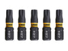 DeWALT Power Tools EXTREME FlexTORQ Bits T27 x 25mm (Pack 5) DeWALT Power Tools - Town Tools