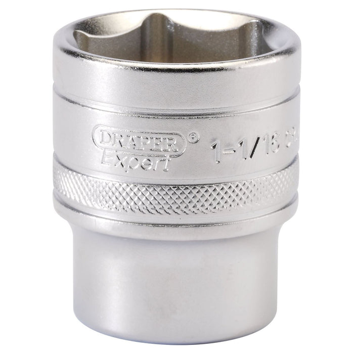 Draper 6 Point Imperial Socket, 1/2" Sq. Dr., 1.1/16" 16635 Draper - Town Tools 