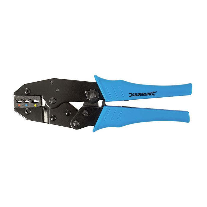 Silverline Ratchet Crimping Tool 220mm Silverline - Town Tools 