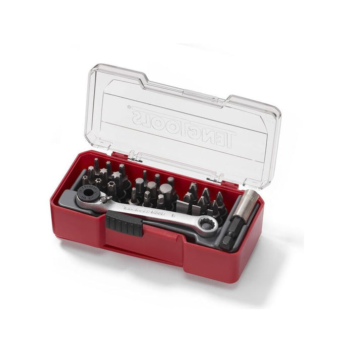 Teng Tools Bit Set With Belt Clip Mixed 29 Pieces Teng Tools - Town Tools 