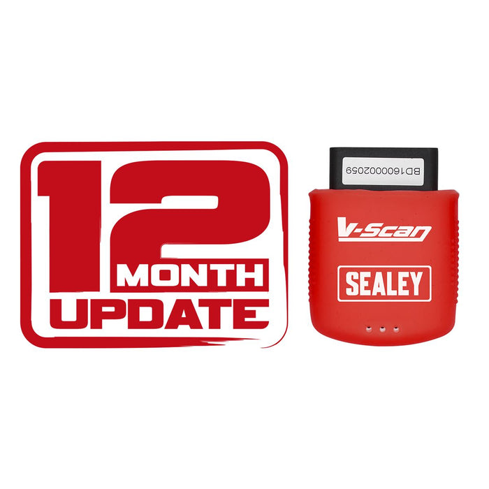 Sealey 12 Months of Updates for VSCAN VSCAN-U Sealey - Town Tools 