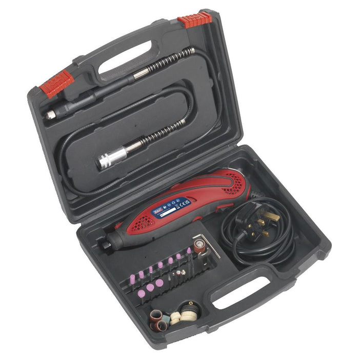 Sealey Multipurpose Rotary Tool & Engraver Kit 40pc 230V E540 Sealey - Town Tools 