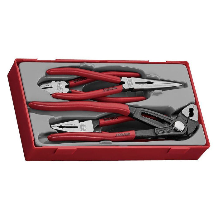 Teng Tools Plier Set Vinyl Grip Q TT1 4 Pieces Teng Tools - Town Tools 