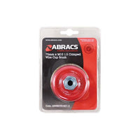 Connect Abracs Crimped Cup Brush 75mm x M10 1.5 Pitch 1pc 32132