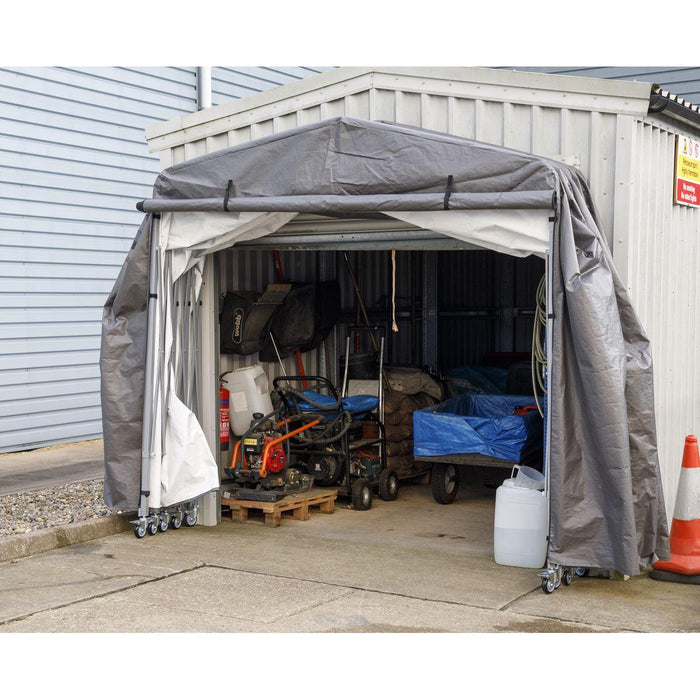 Sealey Extending Steel Garage Extension 2.5 x 4.5 x 2.5m FGE01 Sealey - Town Tools 