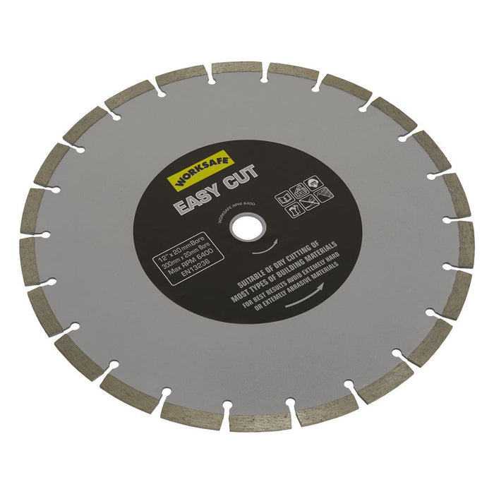 Sealey Silver Easy Cut Diamond Blade300 x 20mm WDEC300/20