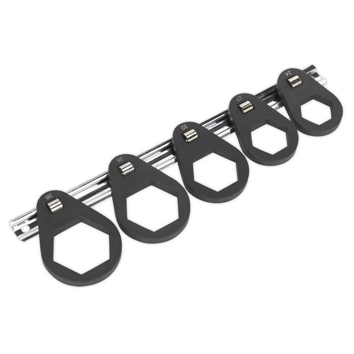 Sealey Oil Filter Cap Wrench Set 5pc VS7118 Sealey - Town Tools 