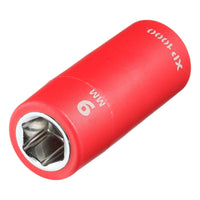 Draper XP1000 VDE Socket, 1/4" Sq. Dr., 9mm