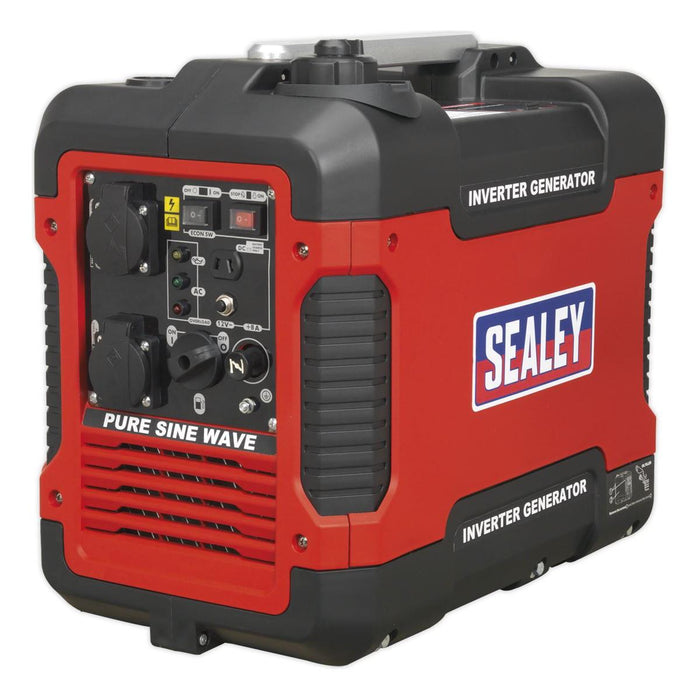 Sealey Inverter Generator 2000W 230V 4-Stroke Engine G2000I Sealey - Town Tools 