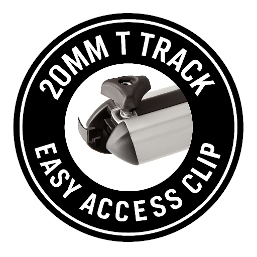 Summit Premium Roof Tent Compatible Aluminium Multi-Fit Roof Bar System SURT-003 1.15m Fix Point Summit - Town Tools