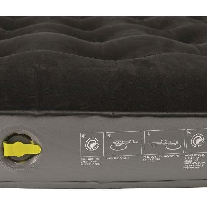 Outwell Classic King Airbed Flocked Camping Inflatable Mattress Air Bed Outwell - Town Tools 