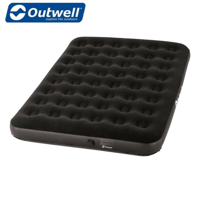 Outwell Classic King Size Airbed Flocked Camping Inflatable Mattress Blow Up Outwell - Town Tools 