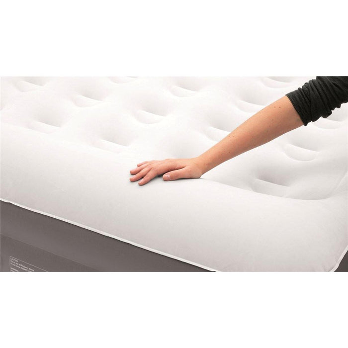 Outwell Superior Double High Raised Inflatable Airbed Mattress Built In Electric Pump Outwell - Town Tools 