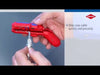 Draper Knipex 16 95 01 SB ErgoStrip Universal 3 in 1 Tool, Right Handed 16414 Draper - Town Tools