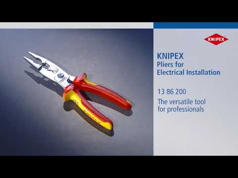 Knipex VDE Multifunctional Installation Pliers 200mm Knipex - Town Tools