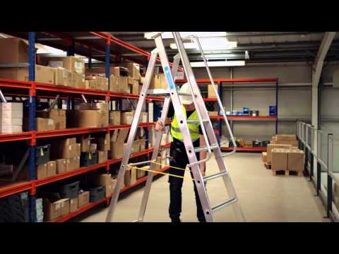 Zarges Mobile Mastersteps, Platform Height 1.58m 6 Rungs Zarges - Town Tools