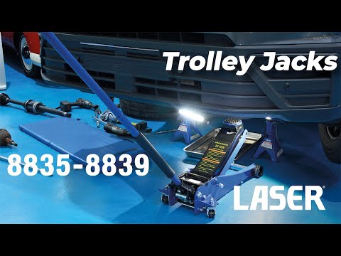 Laser Low Entry Trolley Jack - 2 Tonne Laser - Town Tools